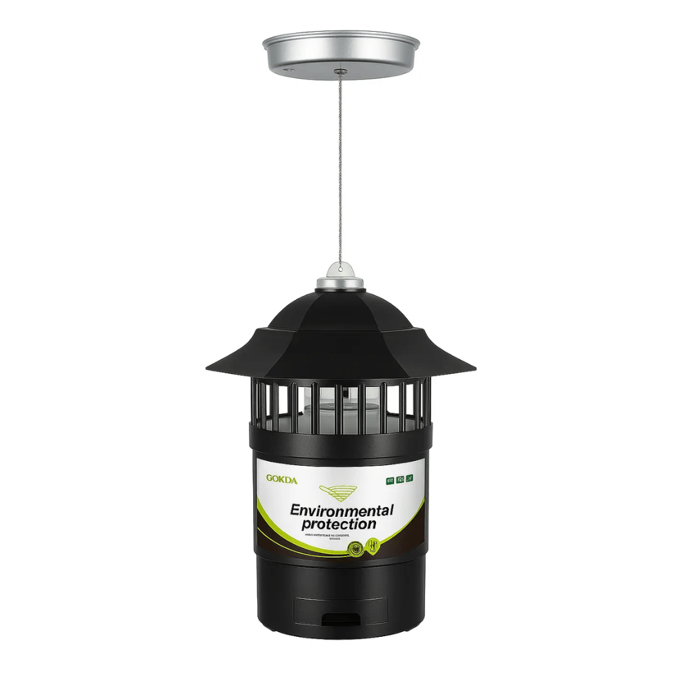 gokda-w-b02-mosquitos-ppal GOKDA W-B02 | Lámpara antimosquitos colgante para exterior 100m² - Imagen 1