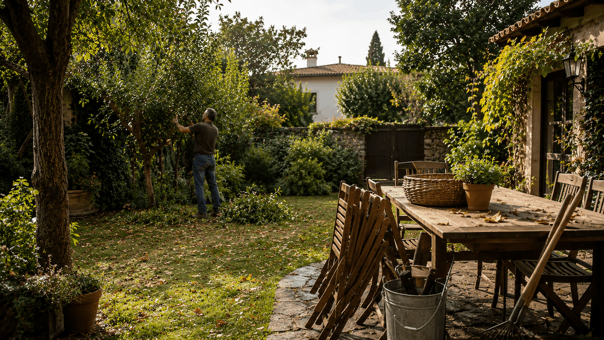 Preparar el jardín en otoño para prevenir mosquitos en primavera